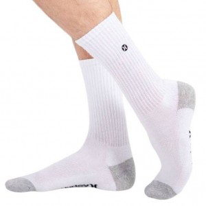 Calcetines Hurley 3 Pack Terry Crew Men's (Size 10-13) White